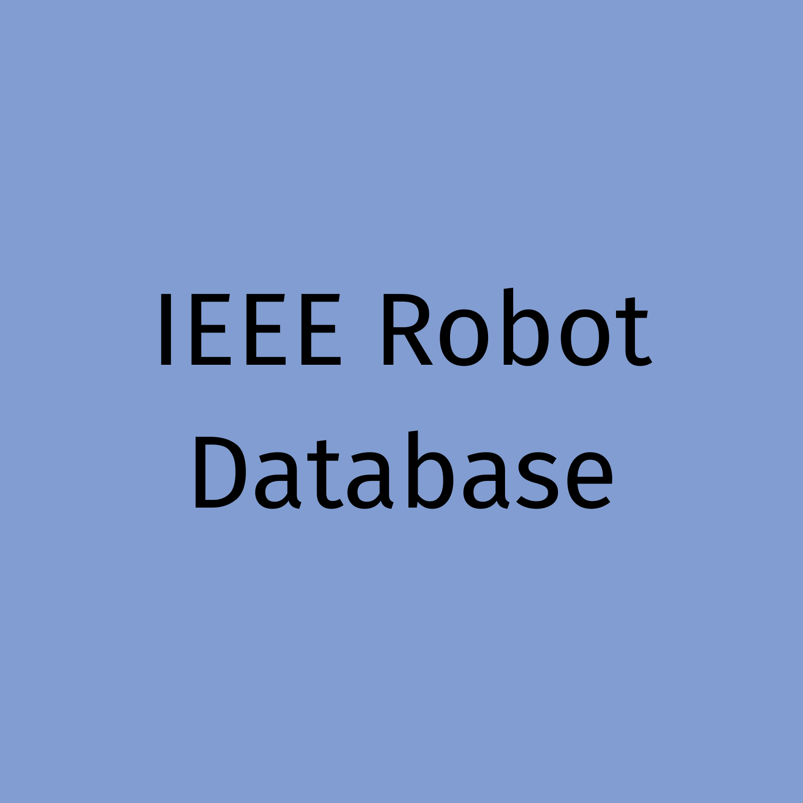 IEEE Robot Database