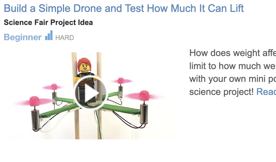 Science Buddies: Robotics Science Projects